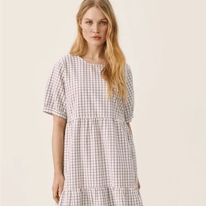 Part Two Copenhagen Lane Windowpane Check Dress